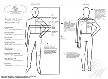Charger l'image dans la galerie, Guide de mesure vêtements légaux de Toges Grand Maître