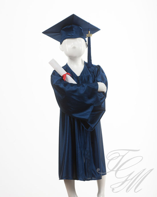 Ensemble souvenir de graduation pour enfant bleu marine - TGM Graduation