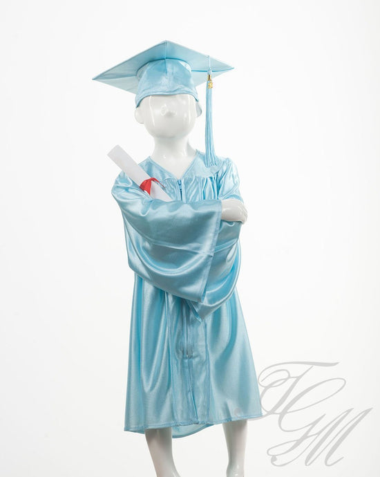 Ensemble souvenir de graduation pour enfant bleu pâle - TGM Graduation