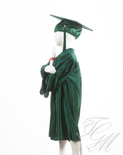 Charger l&#39;image dans la galerie, Ensemble souvenir de graduation pour enfant vert foncé - Toge de finissant de garderie
